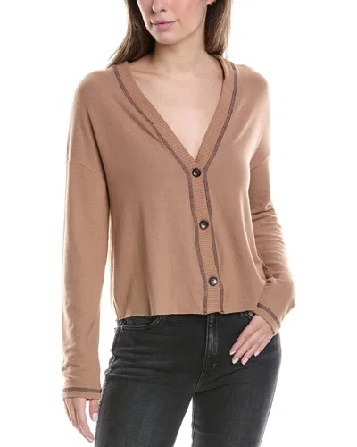 Michael Stars Noah Cardigan In Brown