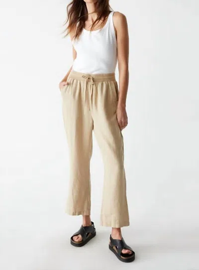 Michael Stars Nolan Pull On Pants In Natural In White