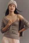 Michael Stars Nomi Camisole Sweater In Grey
