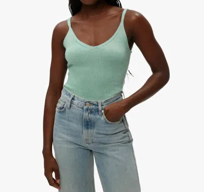 Michael Stars Nomi Sweater Camisole In Sea Foam In Neutral