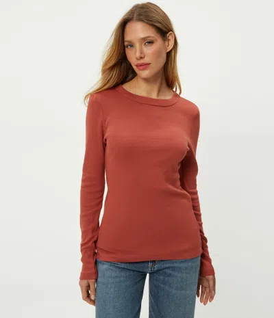 Michael Stars Nori Tee In Orange