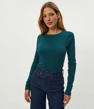 Michael Stars Nori Tee In Blue