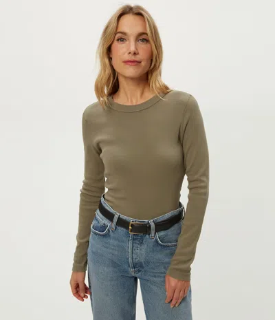 Michael Stars Nori Tee In Green