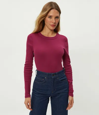 Michael Stars Nori Tee In Red