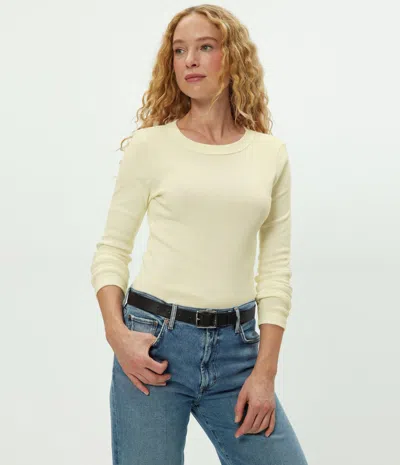 Michael Stars Nori Tee In Yellow