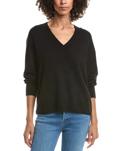 Michael Stars Odette Wool & Cashmere-blend Sweater In Black