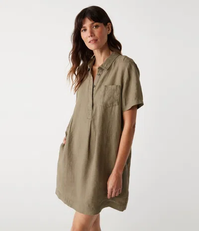 Michael Stars Ola Utility Dress In Camo