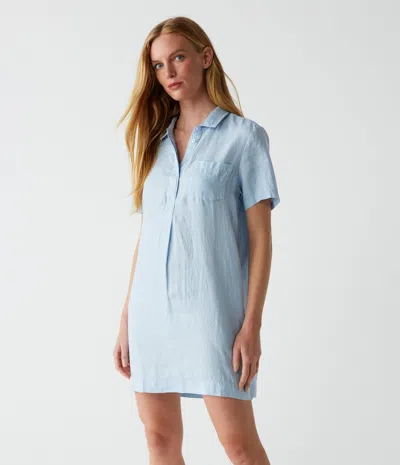 Michael Stars Ola Utility Dress In Water