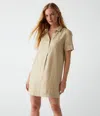 Michael Stars Ola Utility Dress In Windchime
