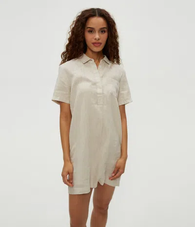 Michael Stars Ola Utility Dress In Windchime