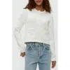 Michael Stars Opaline Patch Pocket Cardigan In White