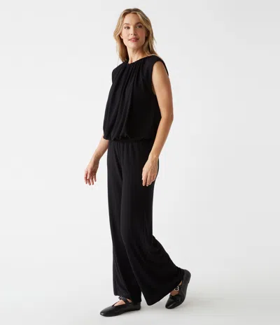Michael Stars Ozzie Wide Leg Pant In Black
