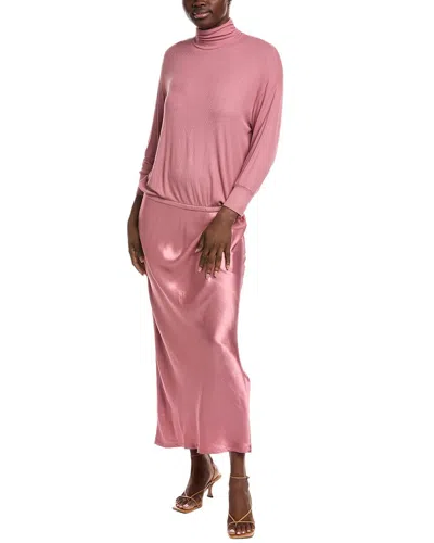 Michael Stars Padma 2-in-1 Maxi Dress In Pink