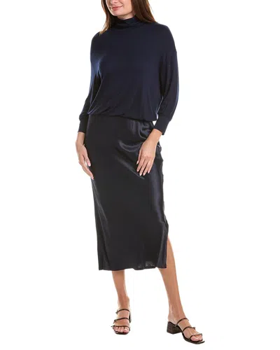 Michael Stars Padma 2-in-1 Maxi Dress In Blue