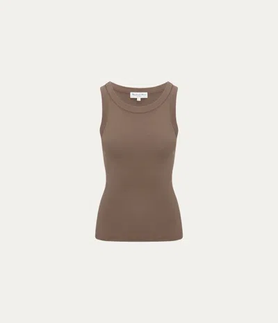 Michael Stars Paloma Tank In Black