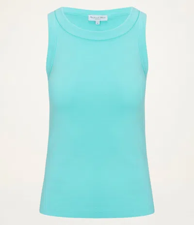Michael Stars Paloma Tank In Blue