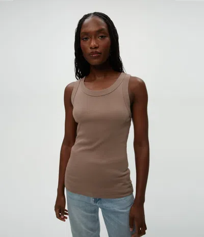 Michael Stars Paloma Tank In Brown