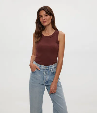 Michael Stars Paloma Tank In Brown