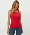 Michael Stars Paloma Tank In Red
