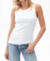 Michael Stars Mia Boyfriend Tank In White