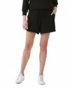 Michael Stars Parker Pocket Drawstring Shorts In Black In Black