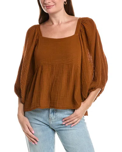 Michael Stars Patsy Top In Brown