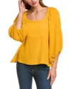 Michael Stars Patsy Top In Yellow