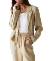 Michael Stars Pearson Linen Blazer In Natural