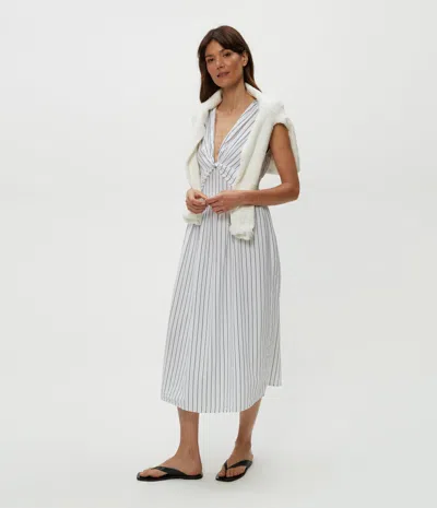Michael Stars Penelope Twist Front Midi Dress