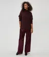 Michael Stars Petite Cyrus Pant In Beetroot