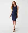 Michael Stars Petite Demi Dress In Nocturnal