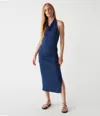Michael Stars Petite Karina Midi Dress In Nocturnal