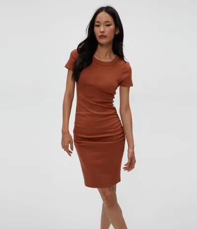 Michael Stars Petite Katie Dress In Toffee