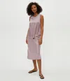Michael Stars Petite Leila Bias Cut Midi Skirt