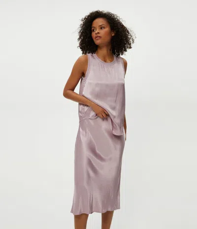 Michael Stars Petite Leila Bias Cut Midi Skirt In Sachet
