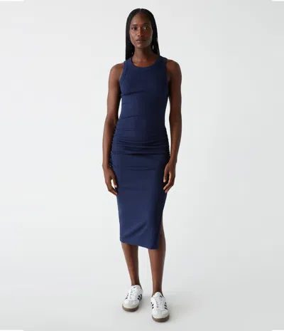 Michael Stars Petite Wren Midi Dress In Nocturnal