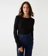 Michael Stars Petite Zola Tee In Black