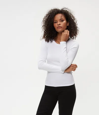 Michael Stars Petite Zola Tee In White