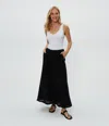 Michael Stars Phoebe Maxi Skirt In Black