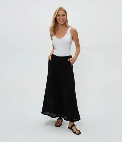 Michael Stars Phoebe Maxi Skirt In Blue