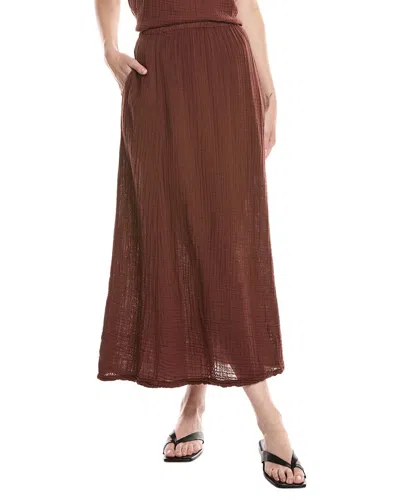 Michael Stars Phoebe Maxi Skirt In Brown