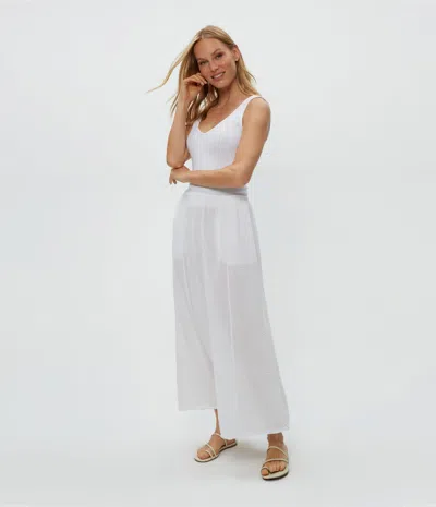 Michael Stars Phoebe Maxi Skirt In White