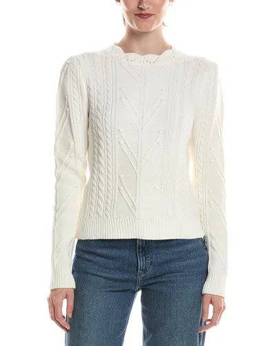 Michael Stars Pia Sweater In White