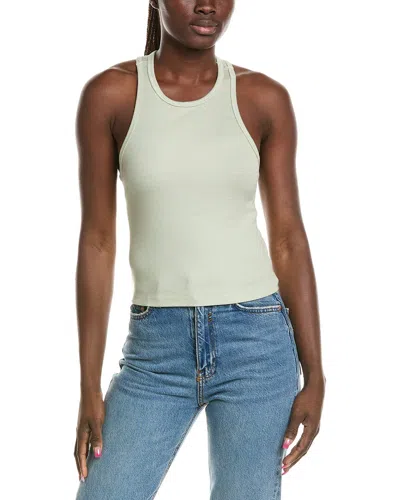 Michael Stars Pina Crop Tank In Green