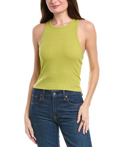 Michael Stars Pina Racer Front Crop Top In Multi