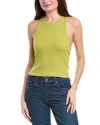 Michael Stars Pina Racer Front Crop Top In Multi