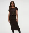 Michael Stars Pippa Midi Dress In Java