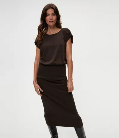 Michael Stars Pippa Midi Dress In Java