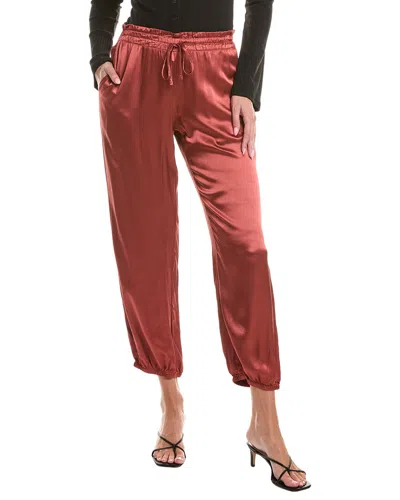 Michael Stars Pixie Jogger In Burgundy