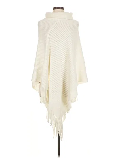 Pre-owned Michael Stars Poncho In White